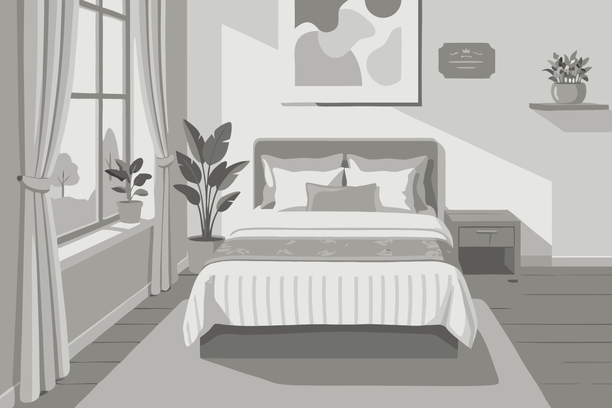 Habitación con terraza